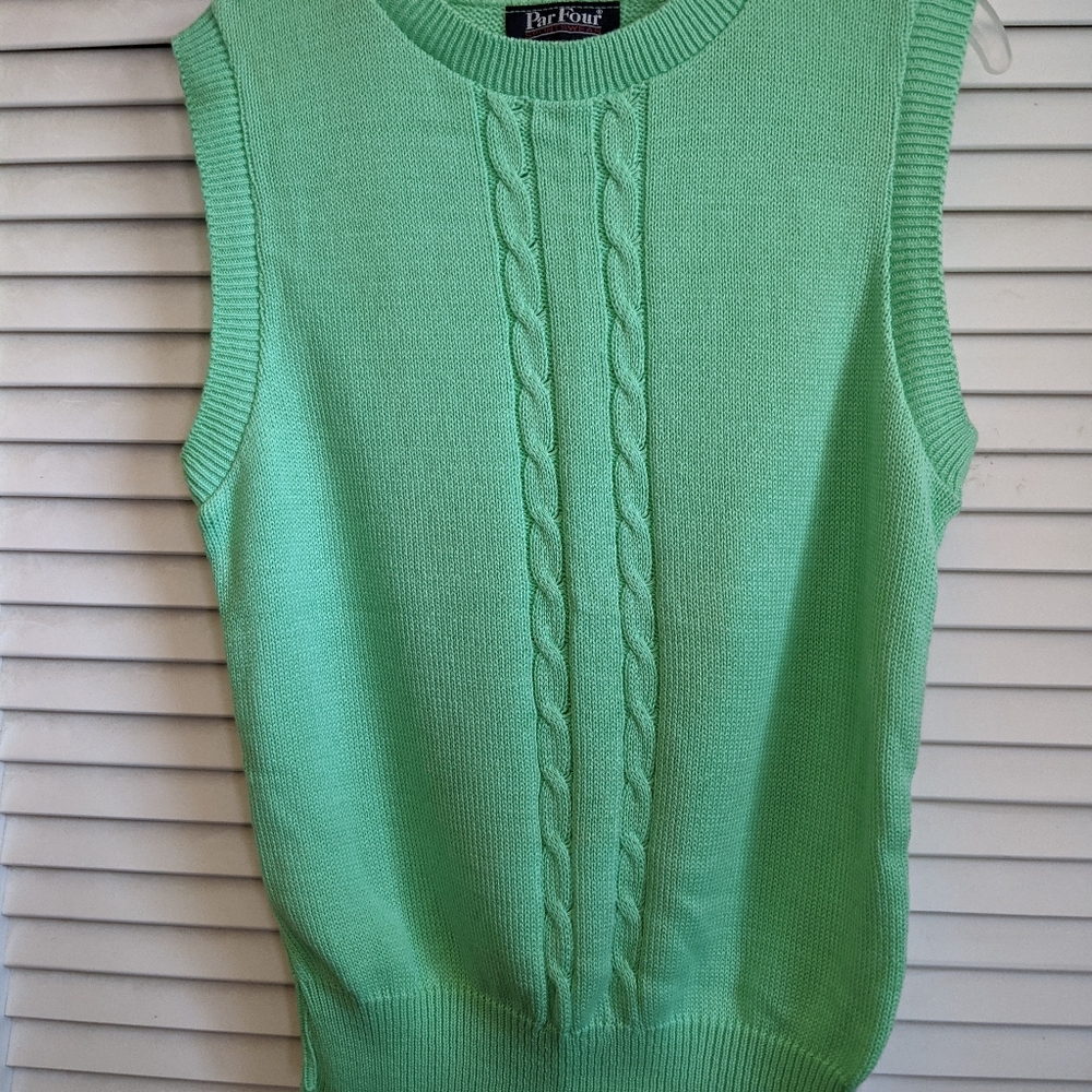 Vintage Par Four Vee Neck Vest.                   2